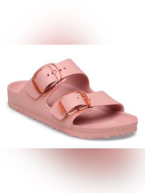 Birkenstock Arizona Big Buckle EVA Sandals in Pink Clay
